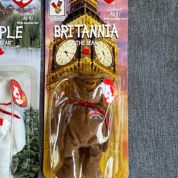 Ty McDonalds International Bears Collection set of 4 1999 - Picture 8 of 8